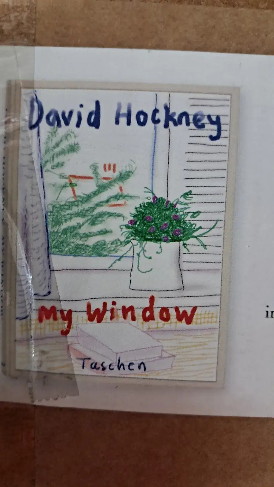 David Hockney : My Window(데이비드 호크니 컬렉터)